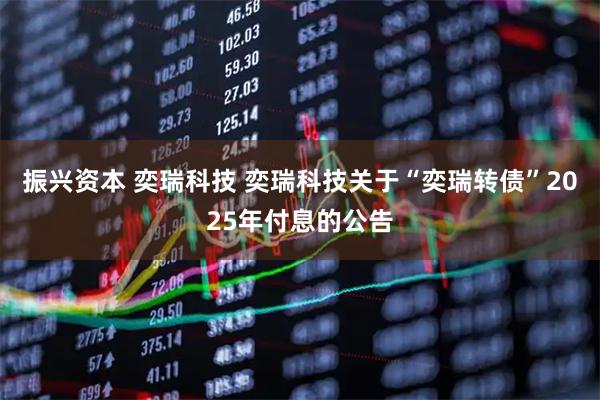 振兴资本 奕瑞科技 奕瑞科技关于“奕瑞转债”2025年付息的公告