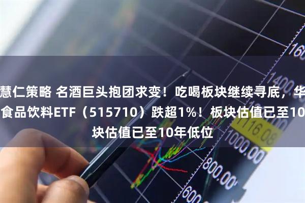 慧仁策略 名酒巨头抱团求变！吃喝板块继续寻底，华宝基金食品饮料ETF（515710）跌超1%！板块估值已至10年低位
